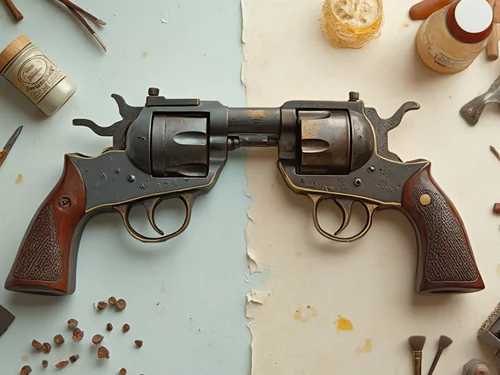 Showcase Restoration Projects: Before-and-After Transformations of Rare and Collectible Cap Guns